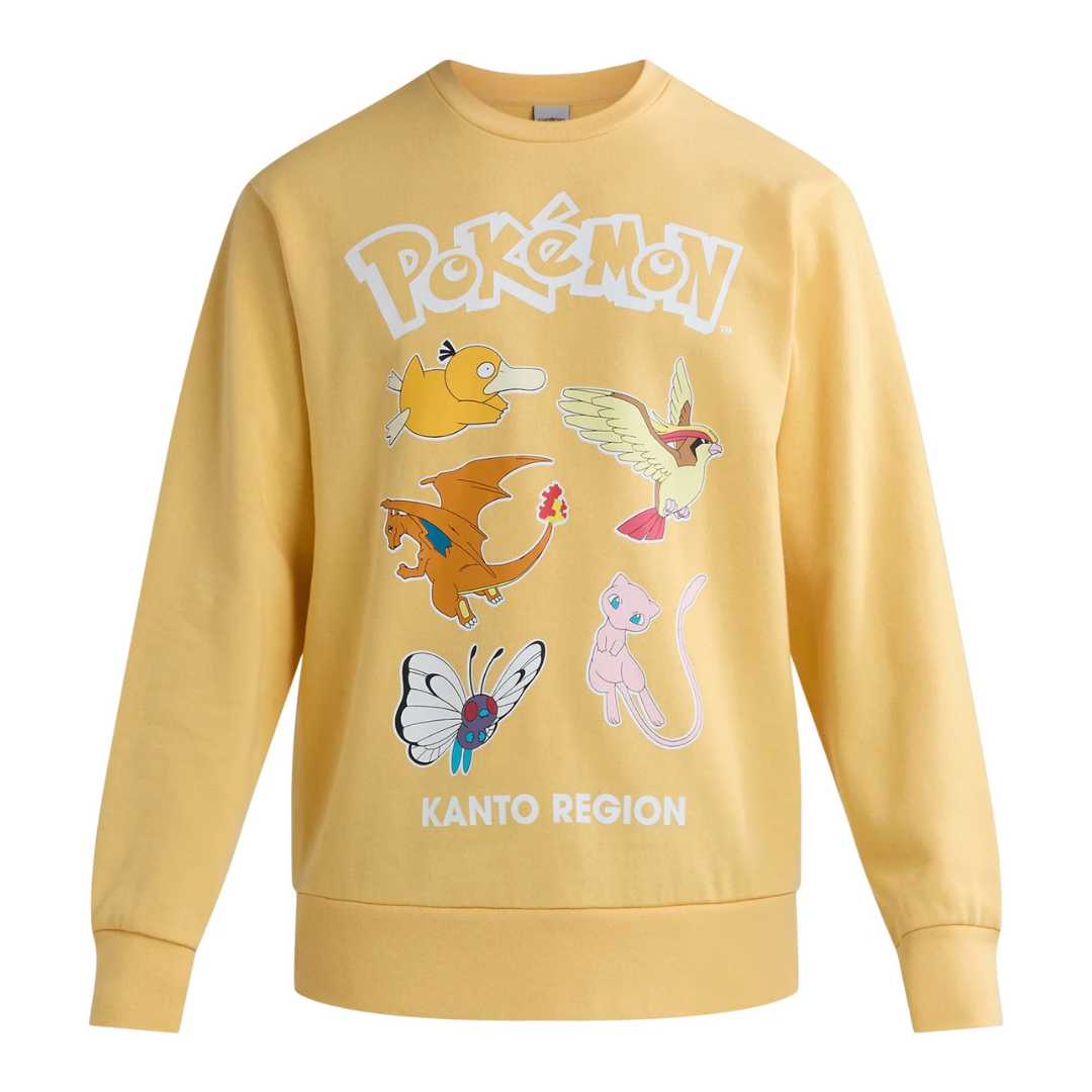 Pokemon Men's Graphic Sweatshirt With Long Sleeves