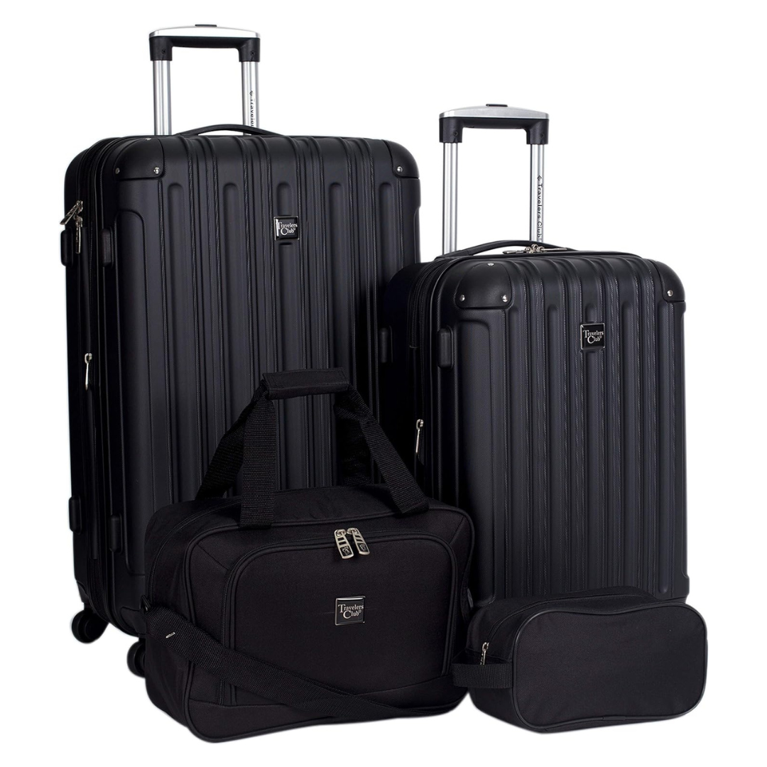 4-Piece Travelers Club Midtown Hardside Luggage Set (26"/20"/15"/10")