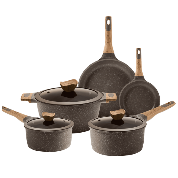 8-Piece Carote Nonstick Granite Cookware Sets