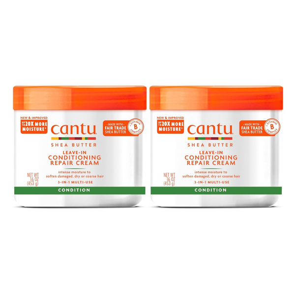 2-Pack 16 oz Leave-In Conditioning Repair Cream With Shea Butter
