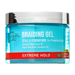 6 oz Kiss Colors & Care Braid Gel Extreme Hold Moisture Boosting