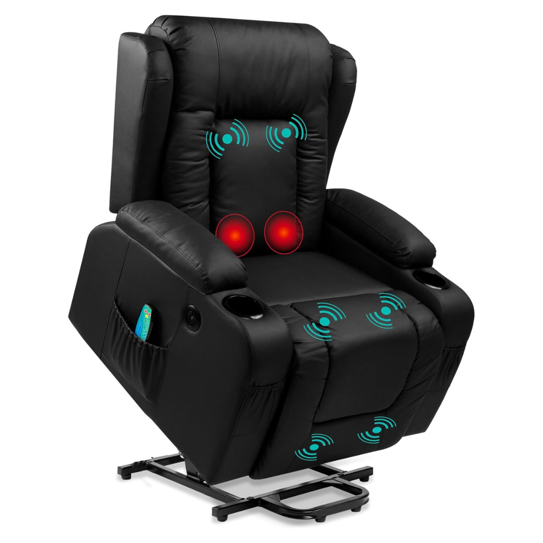 Best Choice Products Electric Power Lift Recliner Massage Chair (Various)
