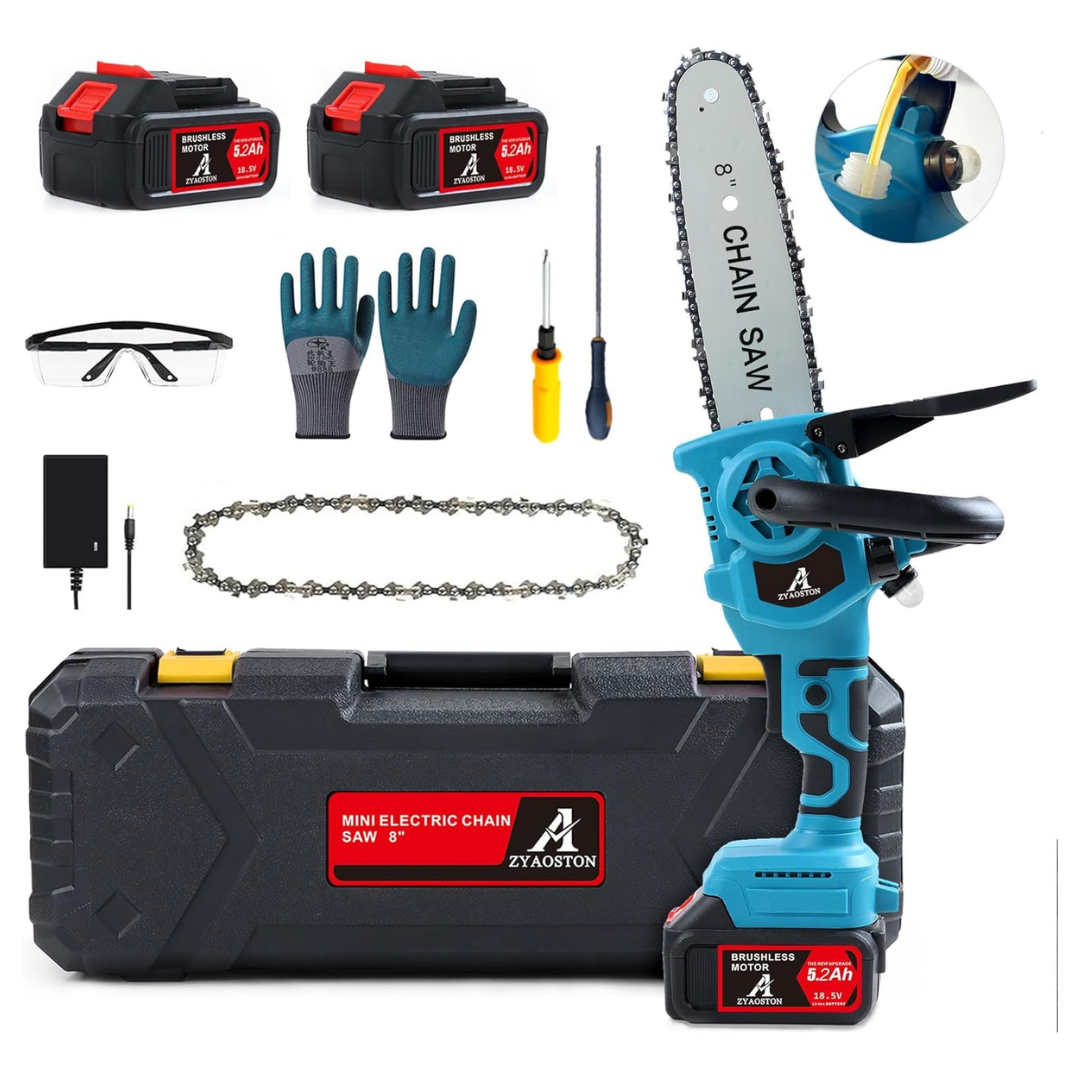 Portable Electric Chain Saw Set