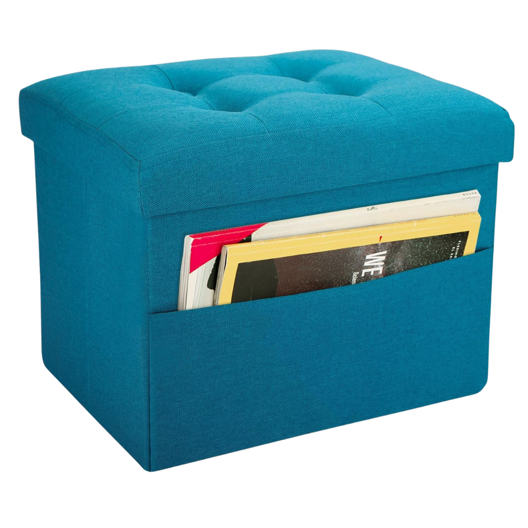 Foot Rest Stool Foldable Storage Ottoman