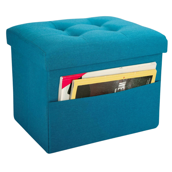 Foot Rest Stool Foldable Storage Ottoman