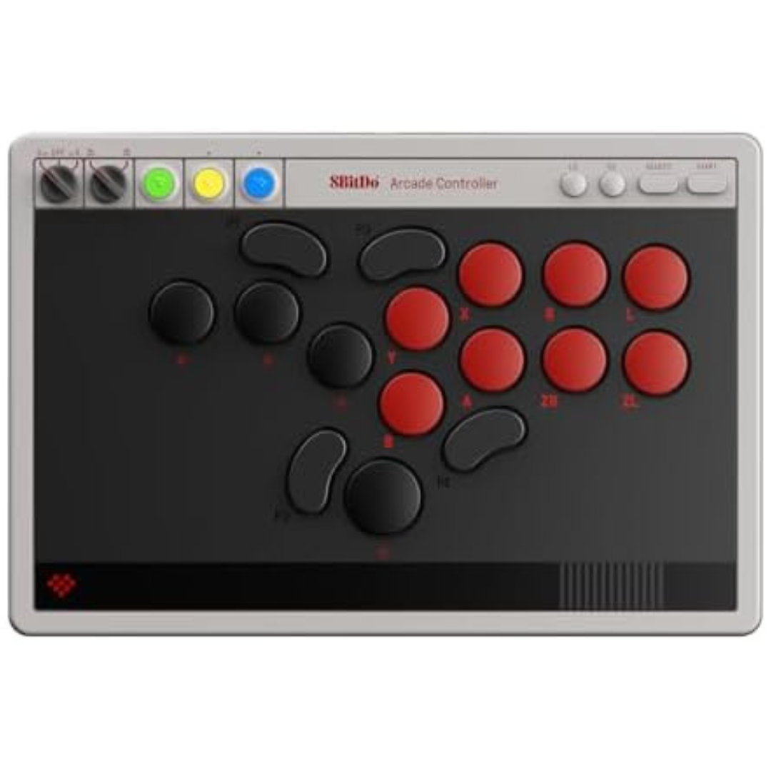 8BitDo All-Button Arcade Controller (Nintendo Switch/Switch 2 & Windows)