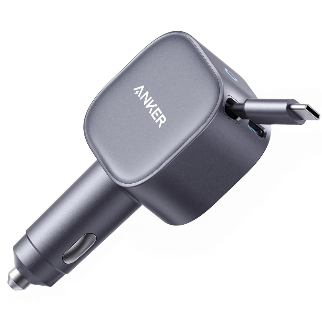 Anker 75W Max Ultra-Compact USB-C Fast Car Charger