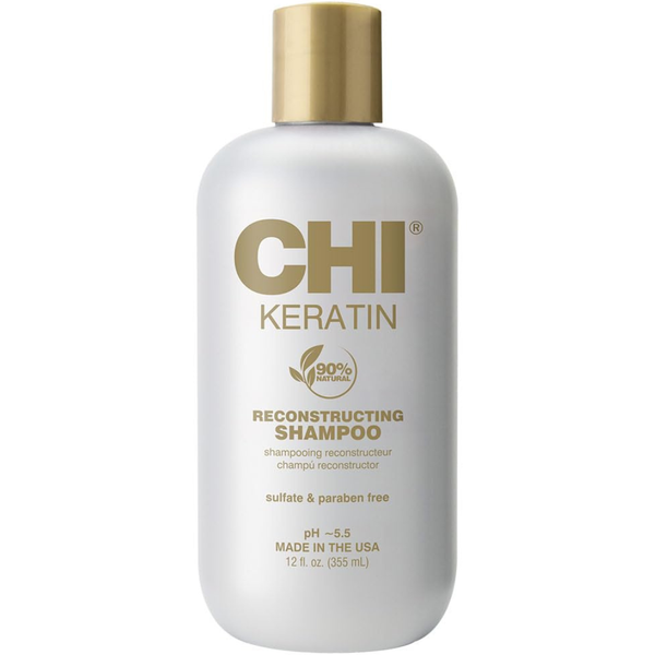 12oz CHI Cruelty-Free Keratin Reconstructing Shampoo