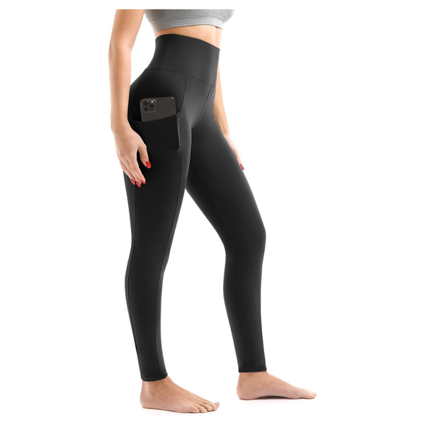 Walifrey Women's High Waisted Full Length Leggings With Pockets