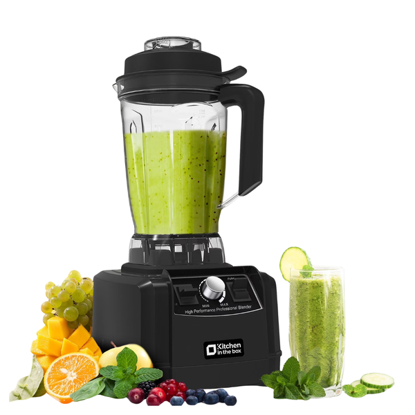 68oz High-Power Countertop Blender With 8-Point Stainless Steel Blades