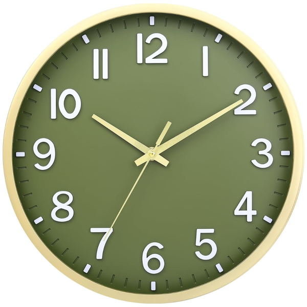 8" Battery Operated Silent Non Ticking Modern Wall Clock Super Hot! Lowest Ever! Get 8 Inch Moiubik Battery Operated Silent Non Ticking