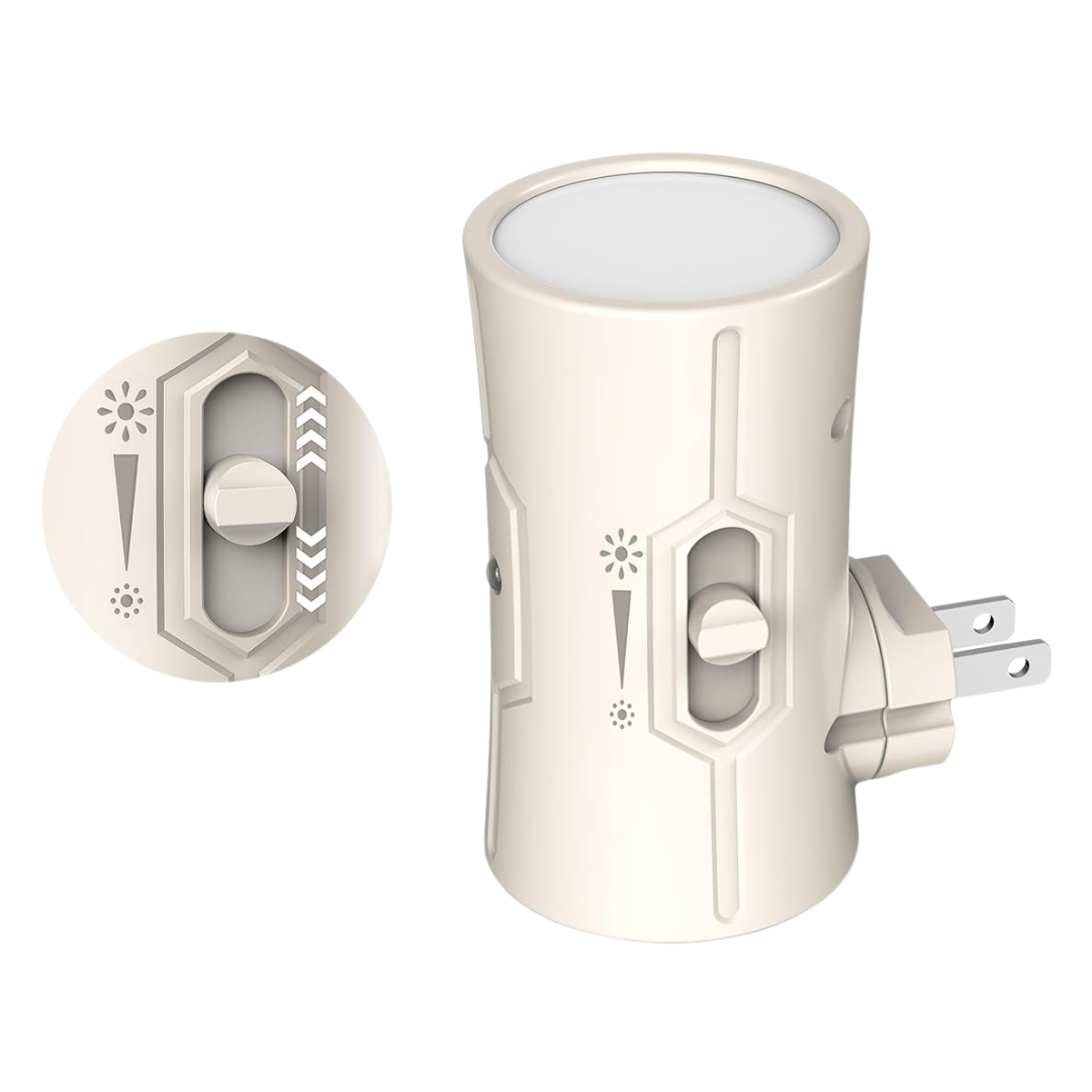 2-Pack 3000K Dimmable Plug-In Sensor LED Night Lights