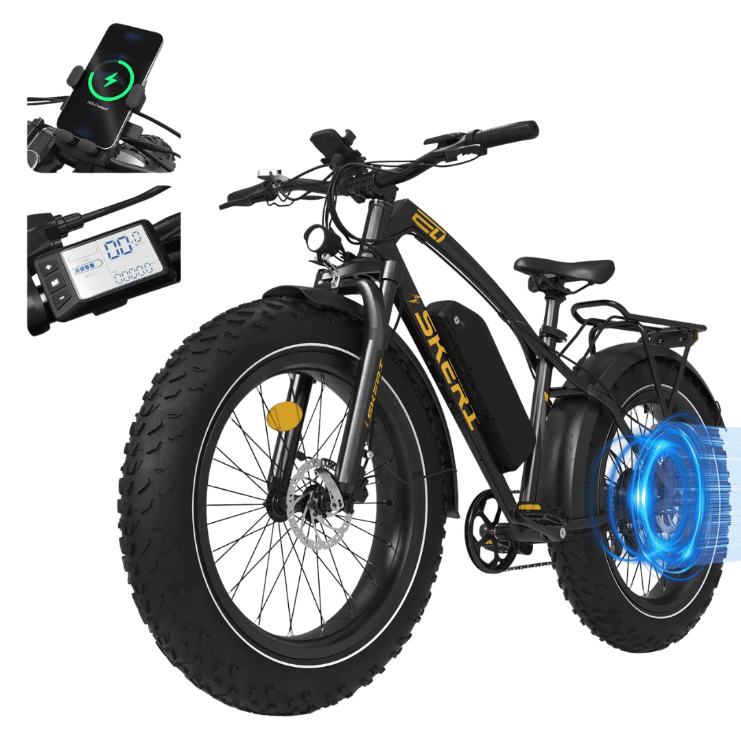 Skeri 1000W 48V 15.6Ah Removable Motor Electric Scooter