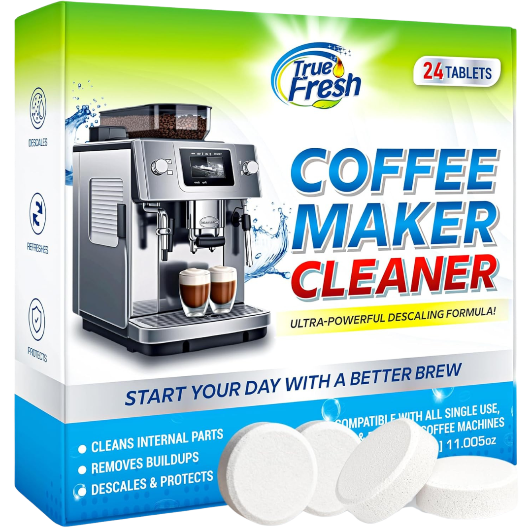 24-Count Coffee Machine Descaler & Cleaner Tablets