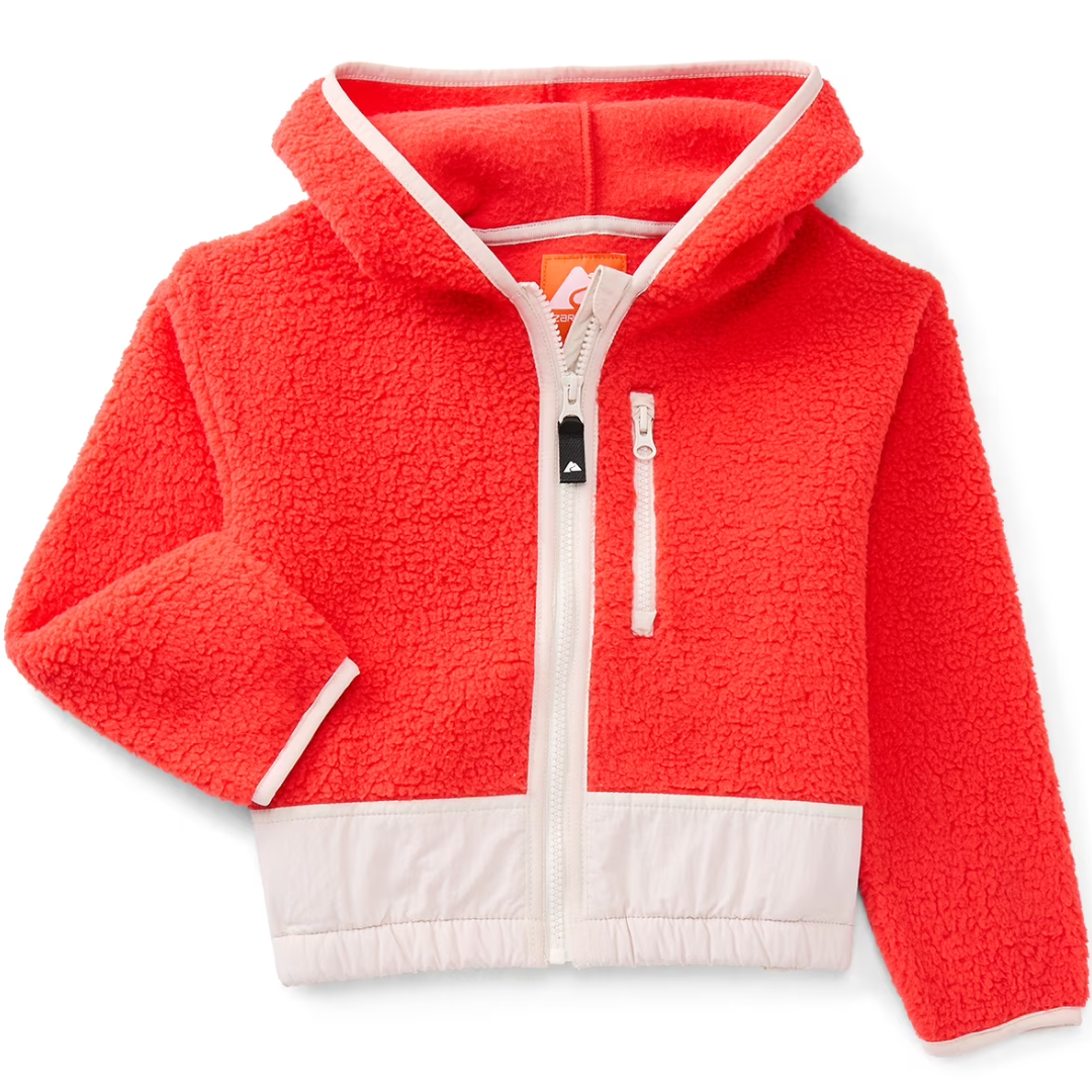 Ozark Trail Girls Zip Fleece Jacket