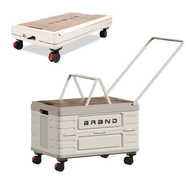 360 deg. Rotating Heavy-Duty Foldable Storage Cart