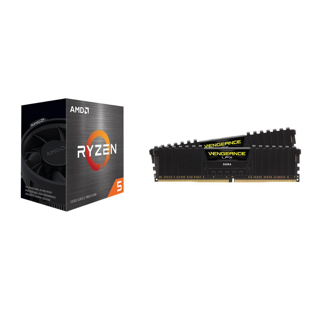 AMD Ryzen 5 5500 6-Core 12-Thread Unlocked Desktop Processor