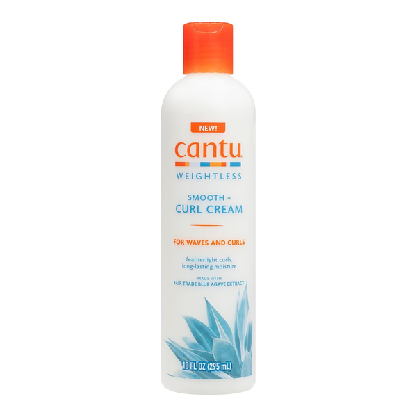 10 fl oz Cantu Weightless Smooth + Curl Cream