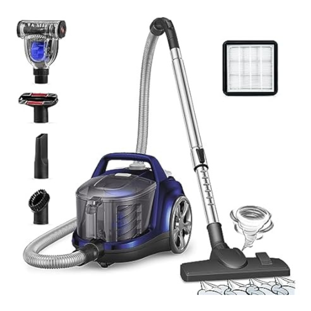 Aspiron 3.7-Qt. 5 Tools HEPA Filter Vacuum Cleaner