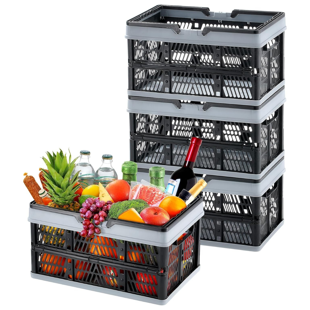 3-Pack Vevor 16L Collapsible Foldable Shopping Basket