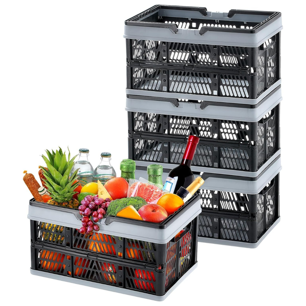 3-Pack Vevor 16L Collapsible Foldable Shopping Basket