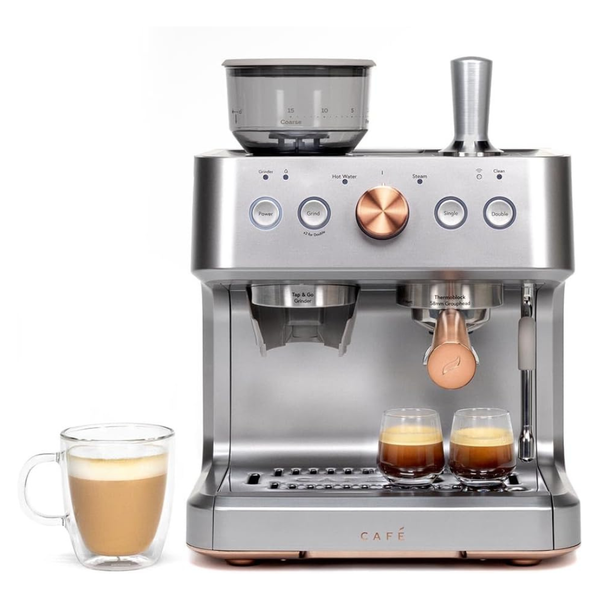 Cafe Bellissimo Semi-Automatic Espresso Machine & Frother
