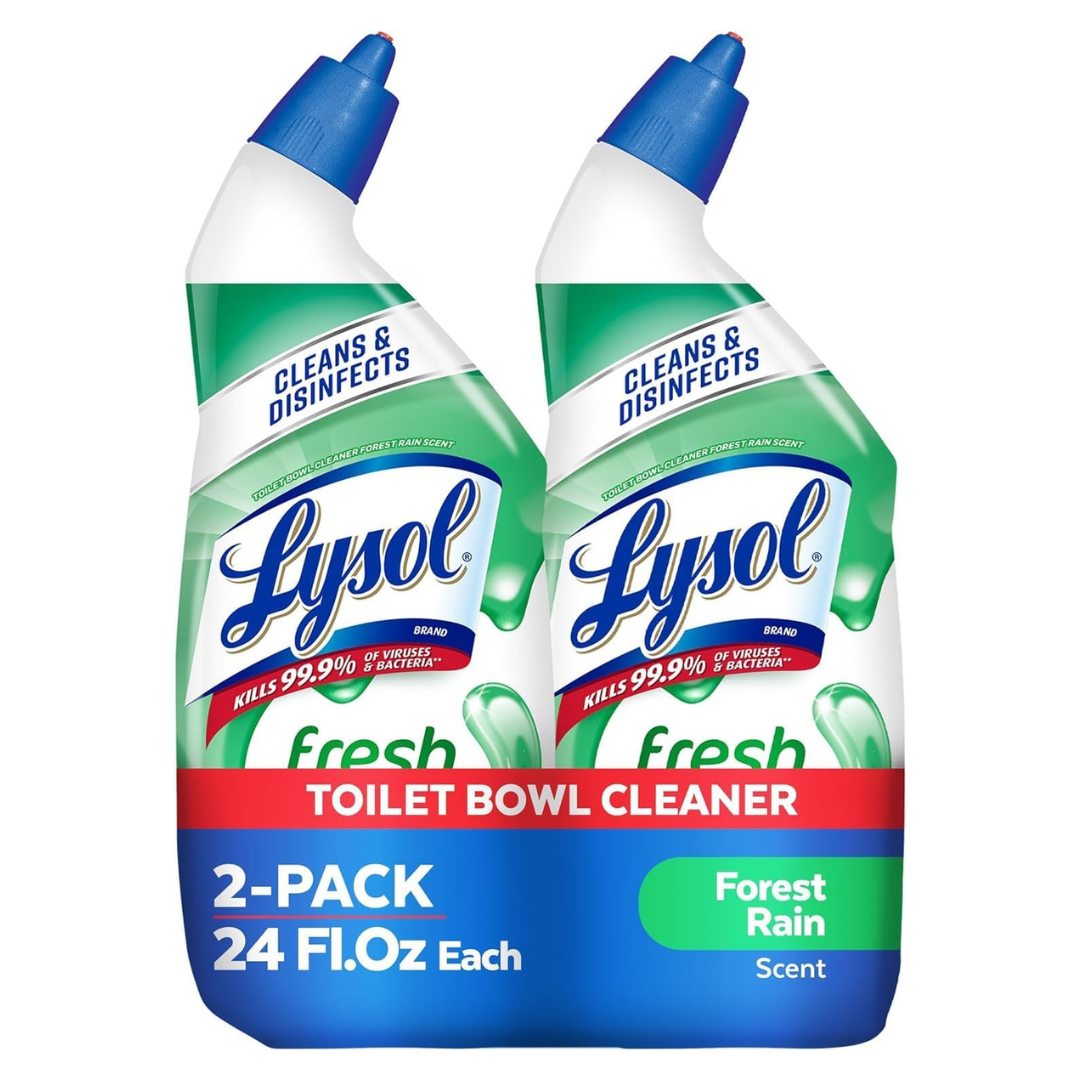 2-Pack 24-Oz Lysol Toilet Bowl Cleaner Gel (Forest Rain Scent)