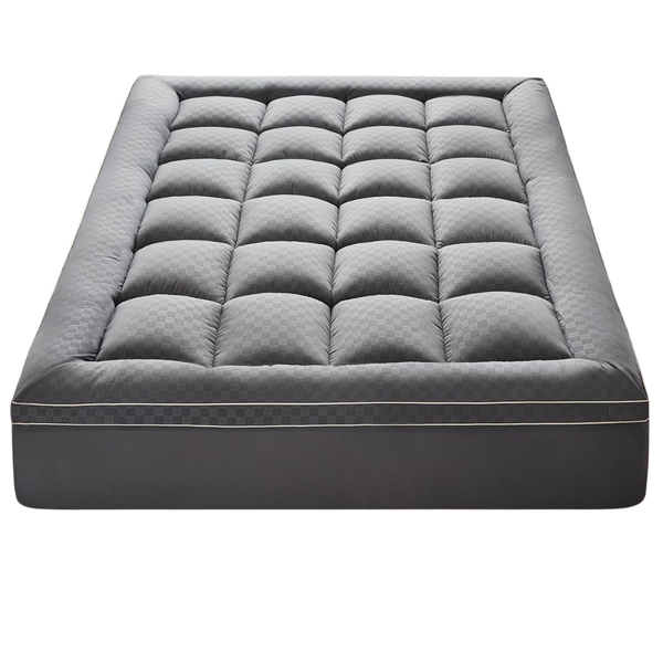 3'' Queen Size Mattress Topper Fluffy Pillow Topper