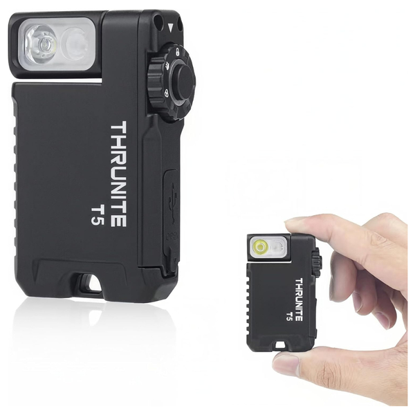 ThruNite T5 523 Lumens Rechargeable EDC LED Flashlight With RGB