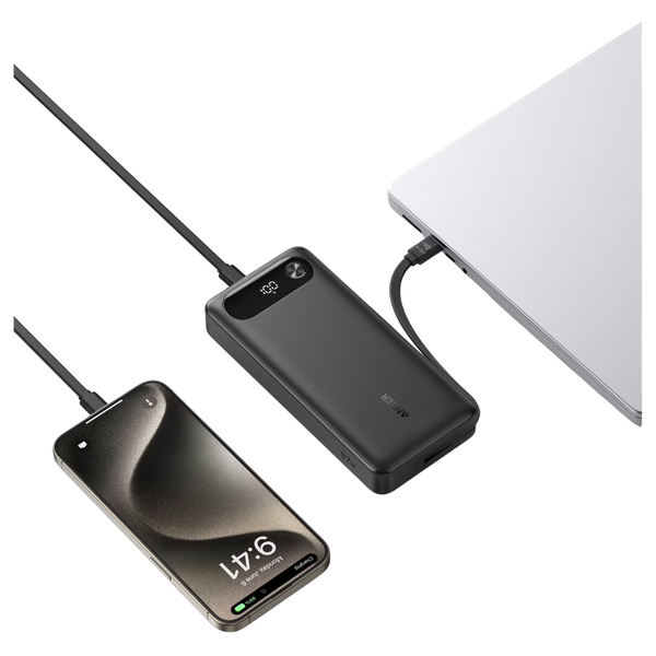 Anker 20000mAh Portable Power Bank With 3 USB Charging Ports