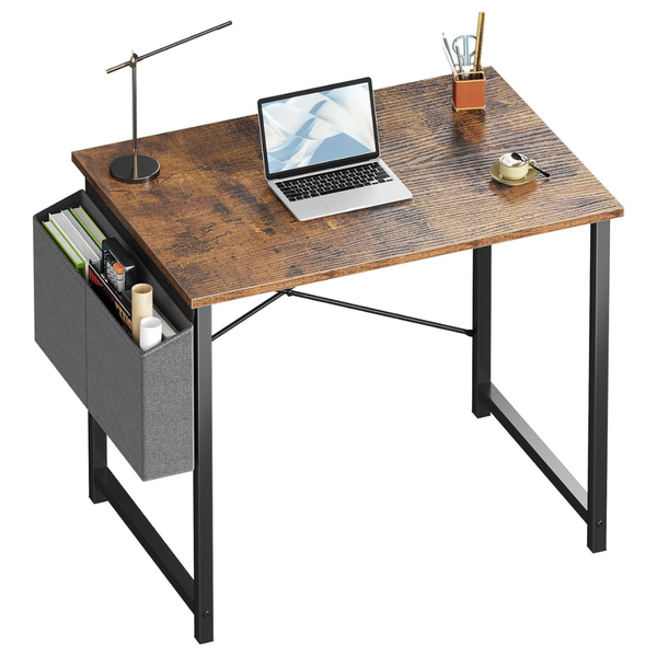 31" Olixis Computer Home Office Desk W/ Side Storage Bag