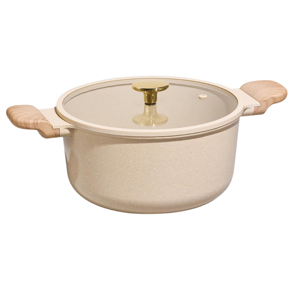 Carote 5 Qt Ceramic Nonstick Stock Pot with Lid