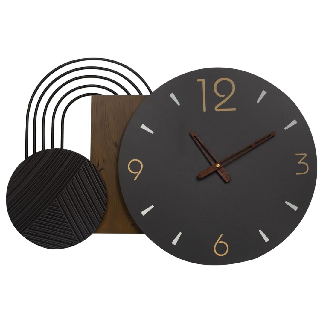 26" x 18" Battery Operated Retro Style Modern Wall Clock (Various)