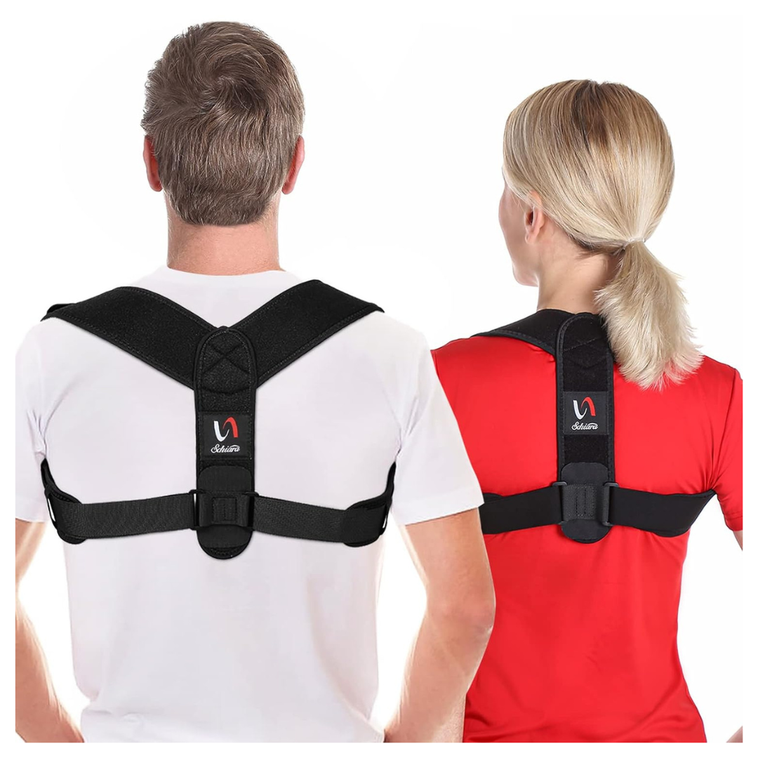 Unisex Adjustable Posture Corrector Upper & Back Brace