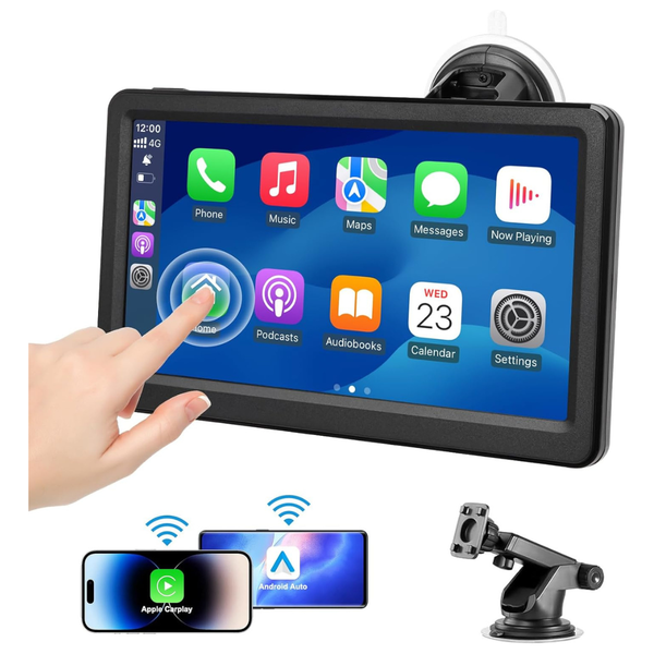 7" HD Touch Screen Portable Car Stereo