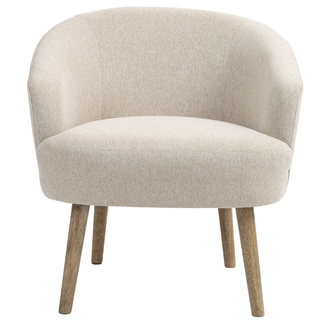 Mainstays Curved Textured Accent Chair