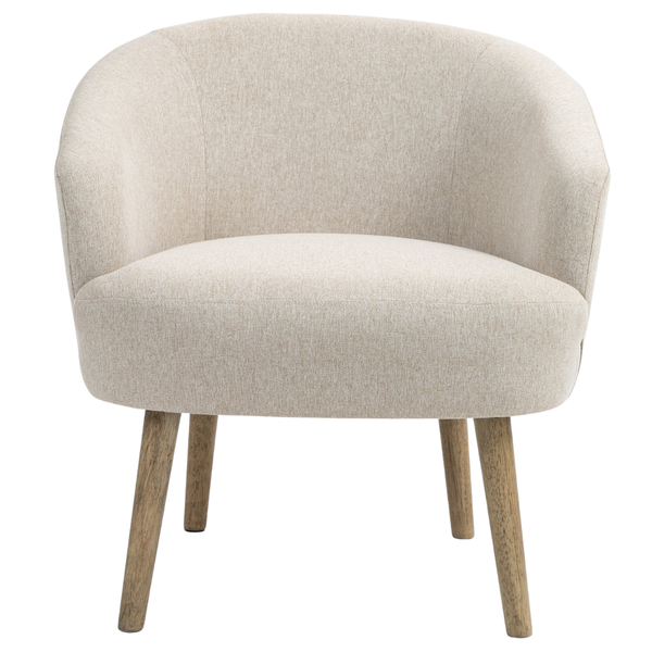 Mainstays Curved Textured Accent Chair