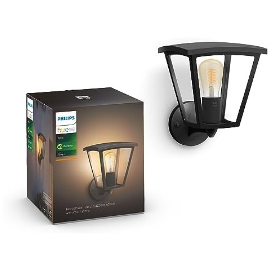 Philips Hue Inara Outdoor Smart LED Wall Light w/ Filament Bulb