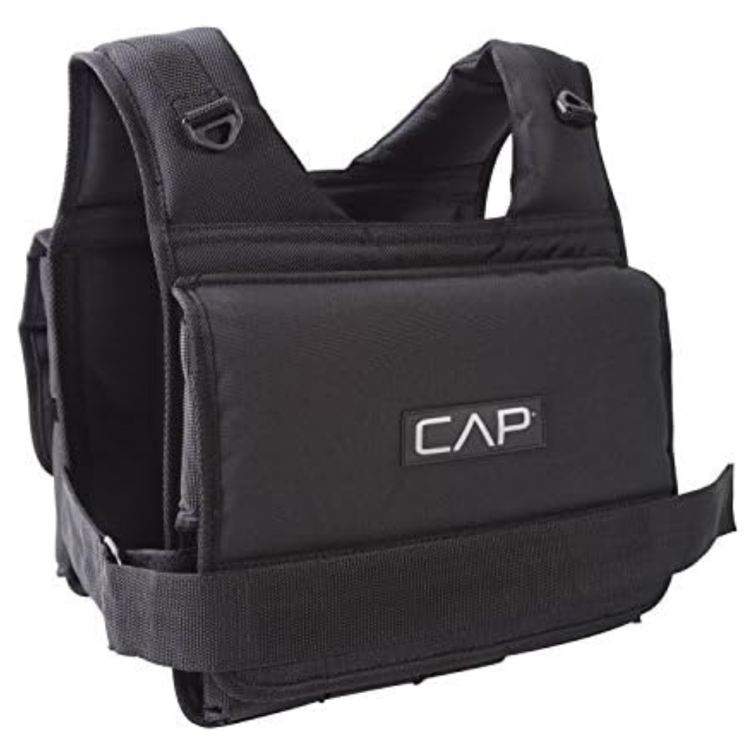 CAP Barbell 20 lb. Unisex-Adult Short Adjustable Weighted Vest