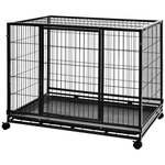 37" Amazon Basics Stackable Pet Kennel w/Wheels
