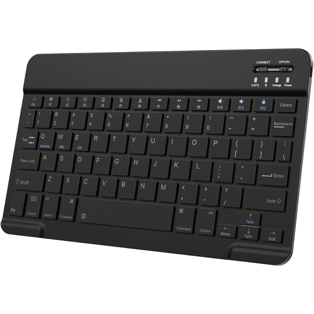 Rechargeable Ultra-Slim Small Bluetooth Keyboard