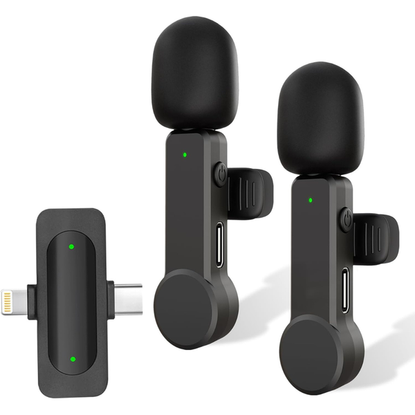 NPTCL Noise-Cancelling Wireless Lavalier Lapel Mic