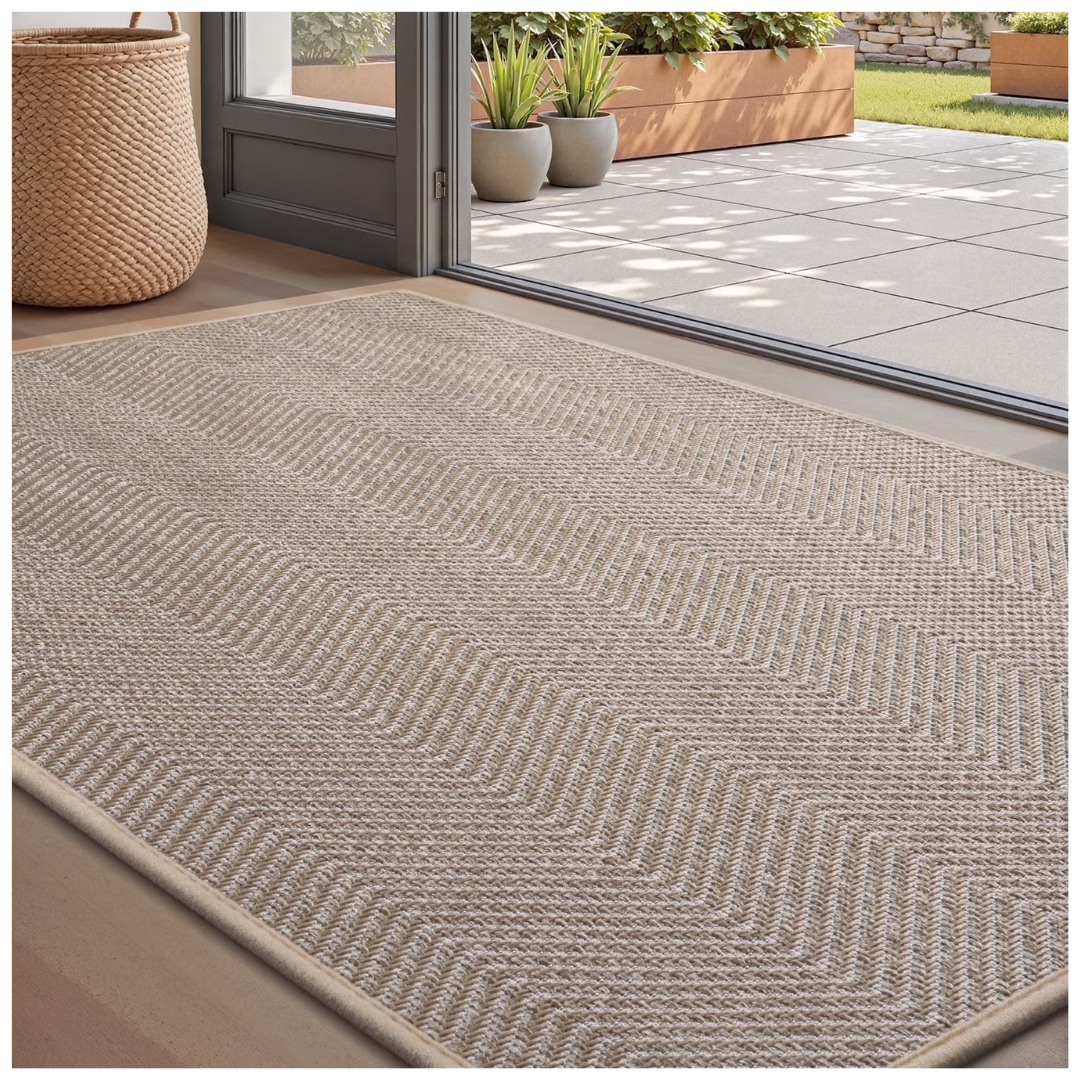 17" x 30" Non Slip Rubber Welcome Door Mats