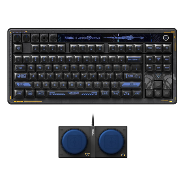 8BitDo Retro 87 Mechanical Keyboard W/ Hot-Swappable Kailh Switches