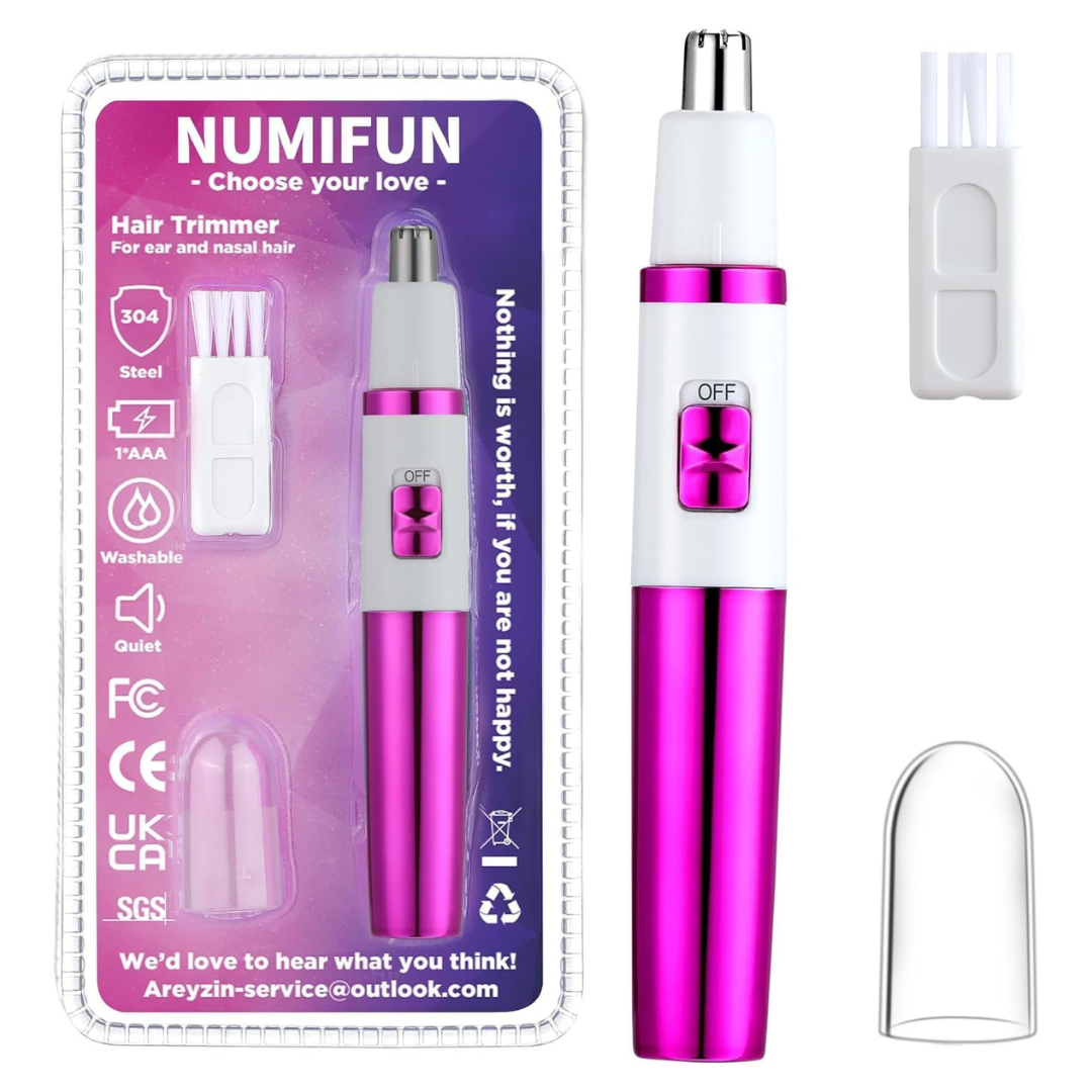 Women's Painless Dual Edge Ear And Nose Hair Trimmer