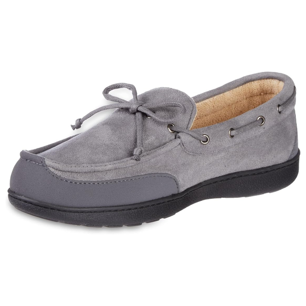 Waterproof Moccasin Slippers With Memory Foam