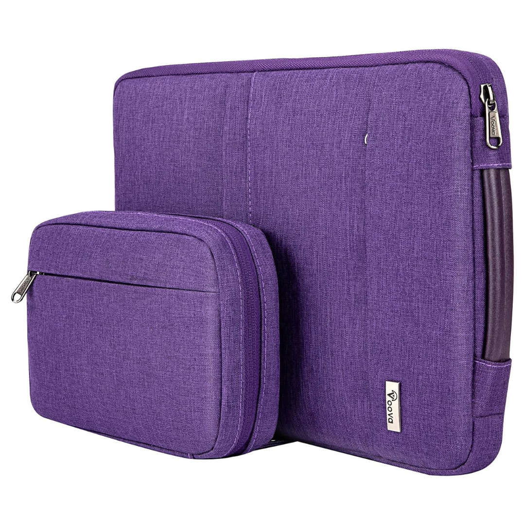 13/14" Waterproof Laptop Sleeve With Detachable Pouch (3 Colors)