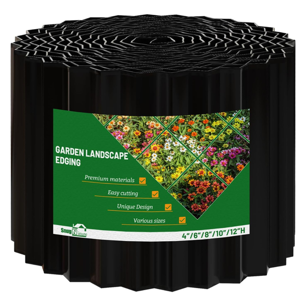 6" x 20' Metal Sturdy Lawn Edging Border