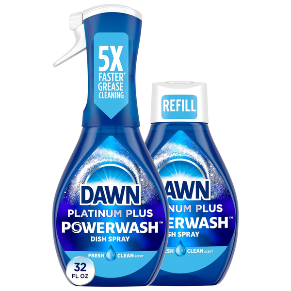 32 Fl Oz Dawn Powerwash Dishwashing Liquid (1 Starter Kit + 1 Refill)