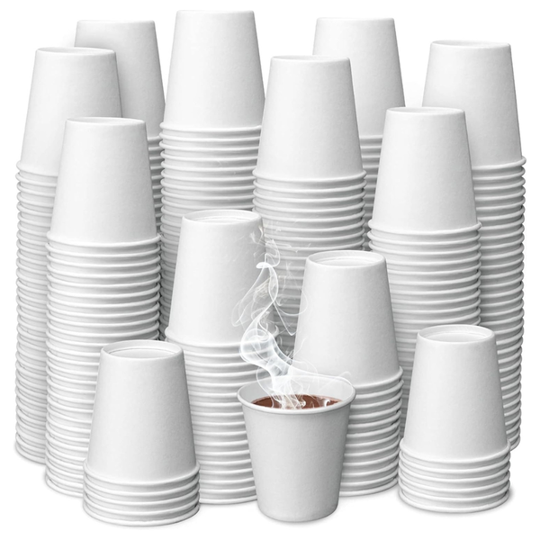 500-Count 8-Oz Disposable Paper Cups
